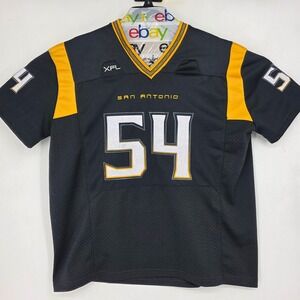 Dwayne Johnson Jersey‎ Mens Small San Antonio XFL Football The Rock Black
